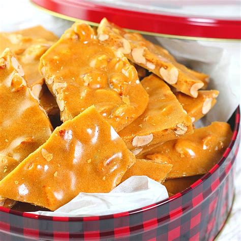 peanut brittle metal box radio|Easy Homemade Peanut Brittle .